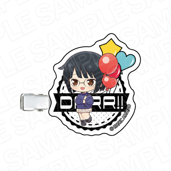 『デュラララ!!×2』アクリルヘアクリップ 園原杏里 遊園地 ver.