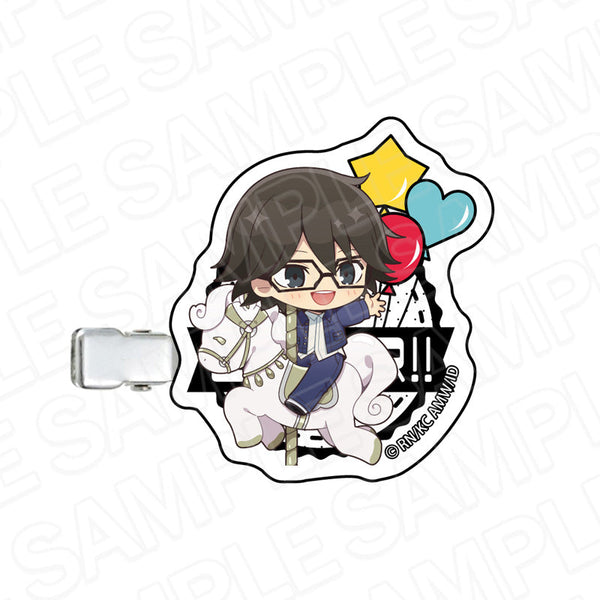 『デュラララ!!×2』アクリルヘアクリップ 岸谷新羅 遊園地 ver.