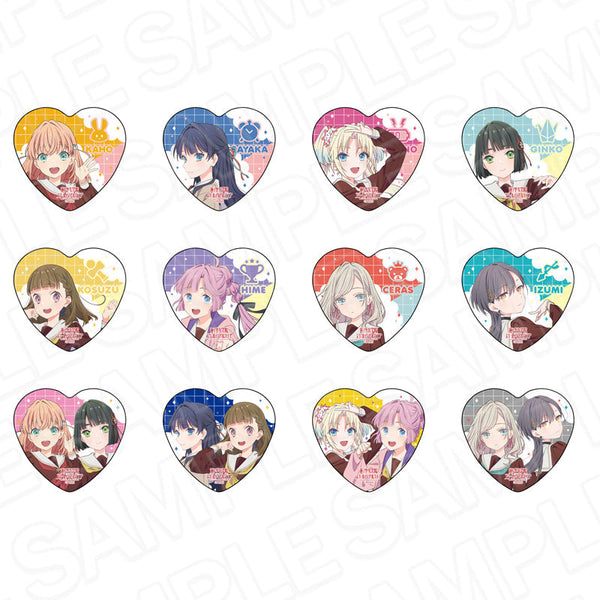 『ラブライブ!蓮ノ空女学院スクールアイドルクラブ』ハート型カンバッジ 105期冬制服 ver. セット