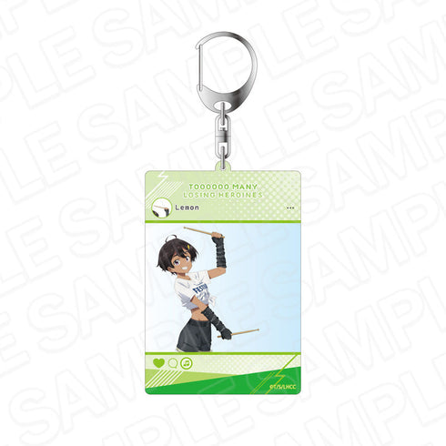 『負けヒロインが多すぎる!』SNS風アクリルキーホルダー 焼塩檸檬 TSUWABUKI FES ver.