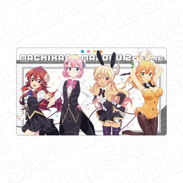 『まちカドまぞく 2丁目』ラバーデスクマット フォーマル&バニー ver.