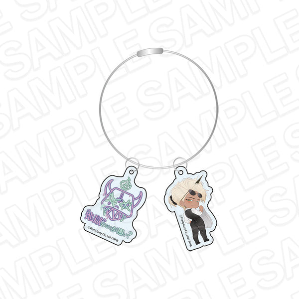 『地獄のどこが悪い?-What in "HELL" is bad?-』ワイヤーキーホルダー ベルゼブブ 執事 ver.