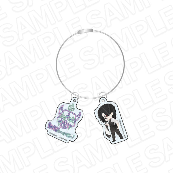 『地獄のどこが悪い?-What in "HELL" is bad?-』ワイヤーキーホルダー アスモデウス 執事 ver.