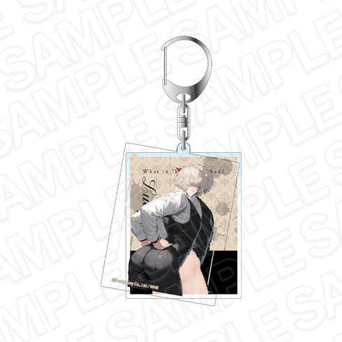 『地獄のどこが悪い?-What in "HELL" is bad?-』チェンジングアクリルキーホルダー ルシファー 執事 ver.