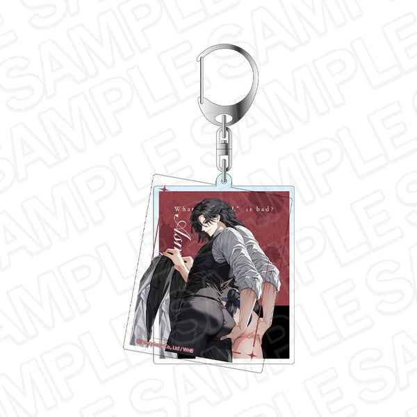 『地獄のどこが悪い?-What in "HELL" is bad?-』チェンジングアクリルキーホルダー アスモデウス 執事 ver.