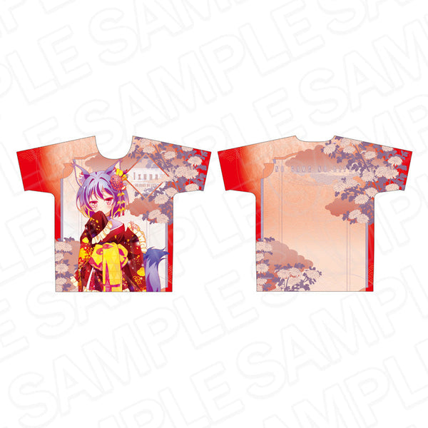『ノーゲーム・ノーライフ』フルグラフィックTシャツ 初瀬いづな 和服サイバー ver.