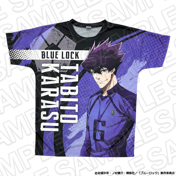 『ブルーロック』フルグラフィックTシャツ 烏 旅人