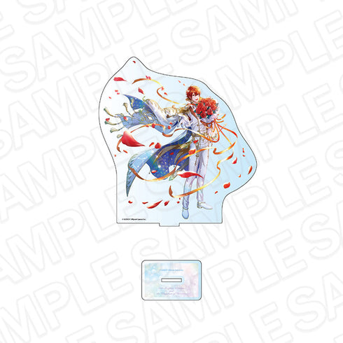 『夢王国と眠れる100人の王子様』ホログラムデカアクリルスタンド アヴィ太陽覚醒 Dream Bouquet~あなたの旅路へ~ ver.