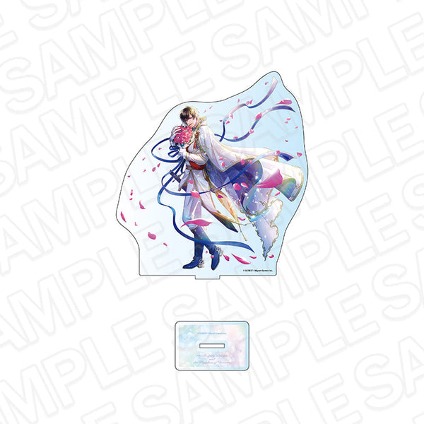 『夢王国と眠れる100人の王子様』ホログラムデカアクリルスタンド ユリウス太陽覚醒 Dream Bouquet~あなたの旅路へ~ ver.