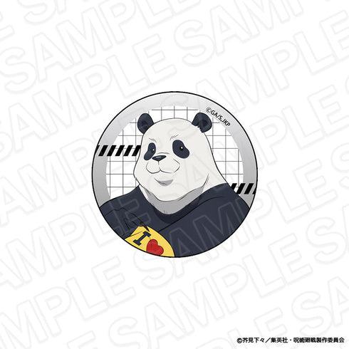 『呪術廻戦』カンバッジ パンダ Morning ver.