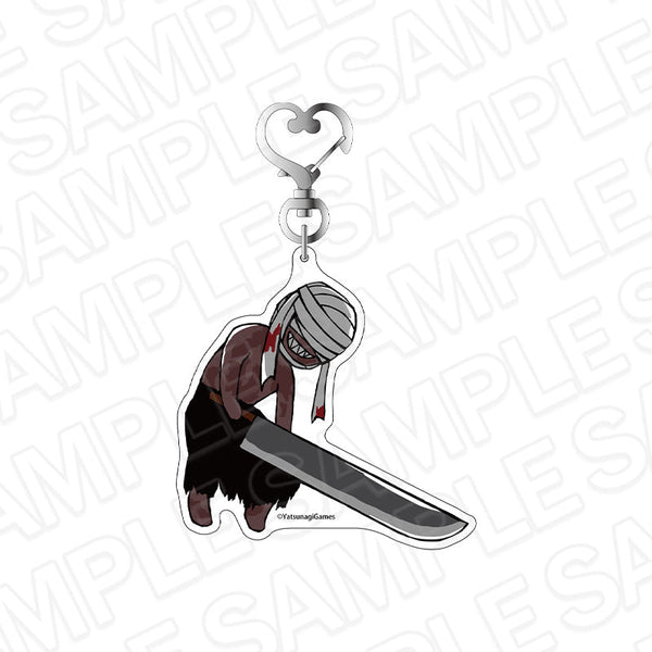 『文字化化』アクリルキーホルダー 長鉈男