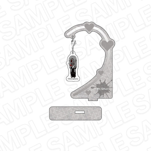 『文字化化』ふらふらアクリルスタンド 銀髪の男