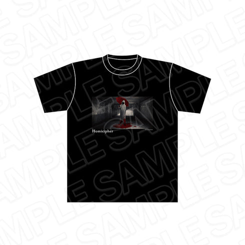 『文字化化』ビッグシルエットTシャツ レインコート