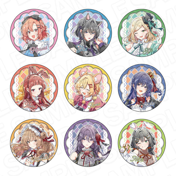 『ささやくように恋を唄う』ホログラムカンバッジ(ブラインド) アリス ver. セット