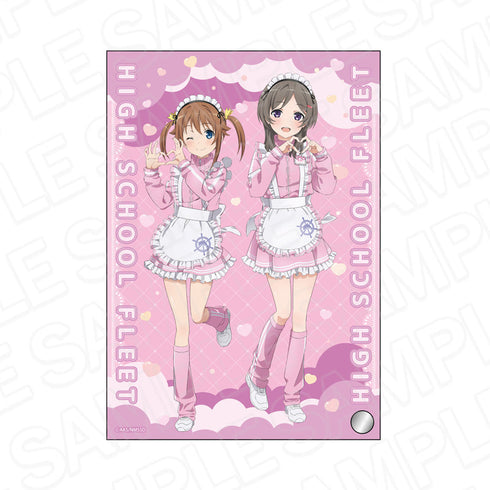 『ハイスクール・フリート』ミニアクリルアート 明乃&もえか 晴風カフェ ver.