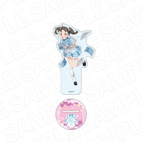 『ハイスクール・フリート』ホログラムデカアクリルスタンド 知床 鈴 晴風カフェ ver.