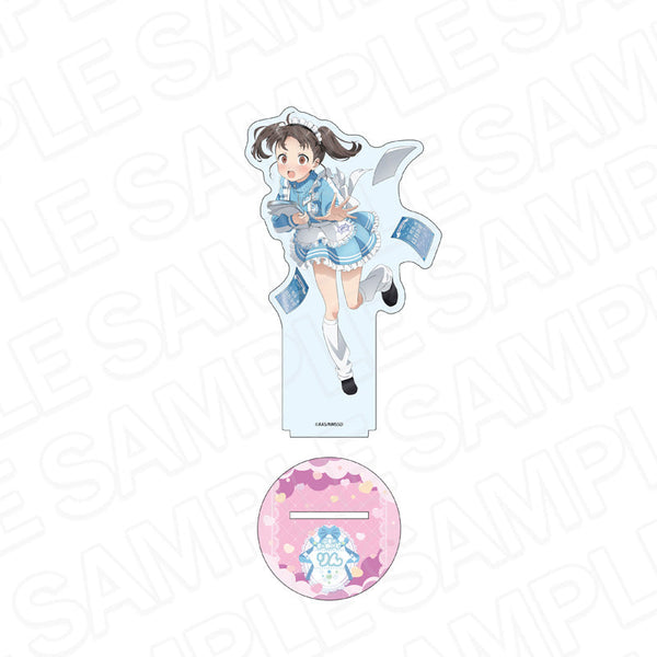 『ハイスクール・フリート』ホログラムデカアクリルスタンド 知床 鈴 晴風カフェ ver.