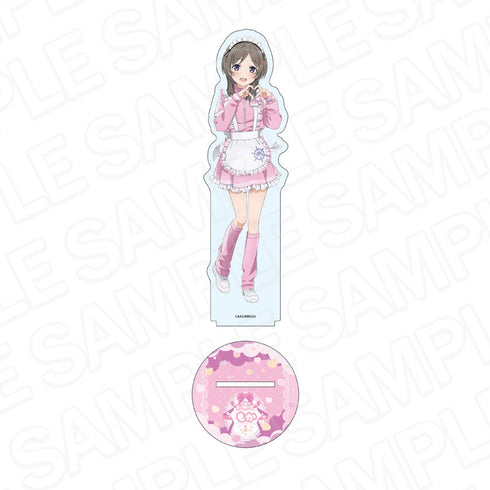 『ハイスクール・フリート』ホログラムデカアクリルスタンド 知名 もえか 晴風カフェ ver.