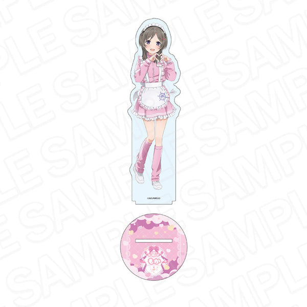 『ハイスクール・フリート』ホログラムデカアクリルスタンド 知名 もえか 晴風カフェ ver.