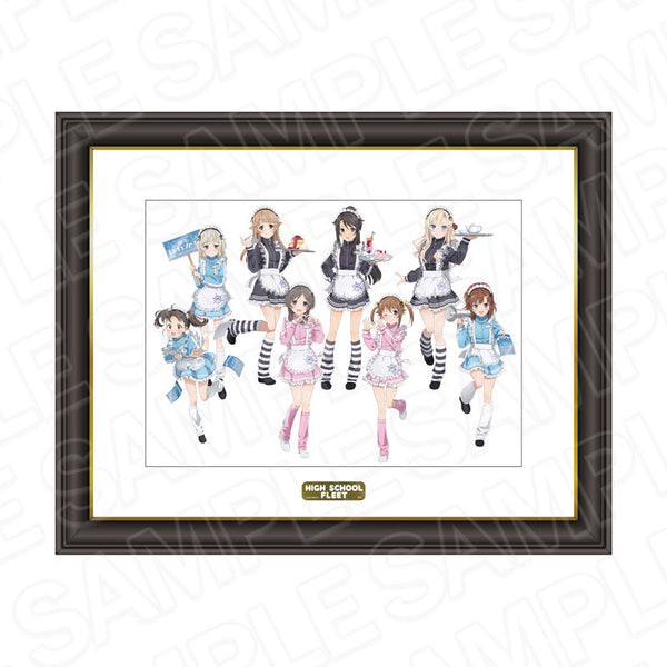 『ハイスクール・フリート』メモリアルアート 晴風カフェ ver.