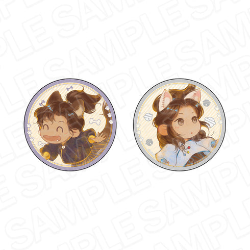 『二哈と彼の白猫師尊日本語版ラジオドラマ』カンバッジセット デフォルメ ver.