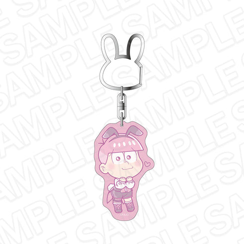 『おそ松さん』ホログラムキーホルダー トド松 バニーボーイ デフォルメ ver.