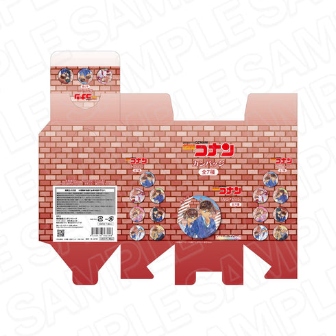 『名探偵コナン』カンバッジ(ブラインド) PALE TONE series コナンと一緒 ver. BOX