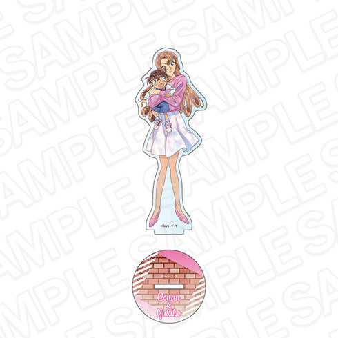 『名探偵コナン』アクリルフィギュア PALE TONE series 江戸川コナン&工藤有希子 コナンと一緒 ver.