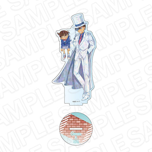 『名探偵コナン』アクリルフィギュア PALE TONE series 江戸川コナン&怪盗キッド コナンと一緒 ver.