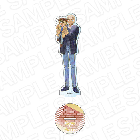 『名探偵コナン』アクリルフィギュア PALE TONE series 江戸川コナン&安室透 コナンと一緒 ver.