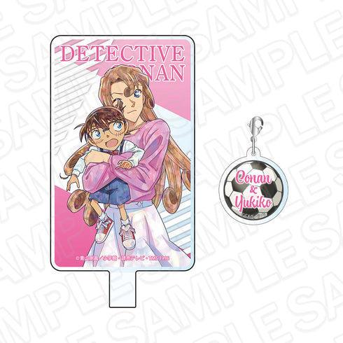 『名探偵コナン』フォンタブセット PALE TONE series 江戸川コナン&工藤有希子 コナンと一緒 ver.