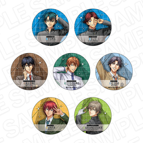 『新テニスの王子様』グリッターカンバッジ(ブラインド) 制服 ver. セット