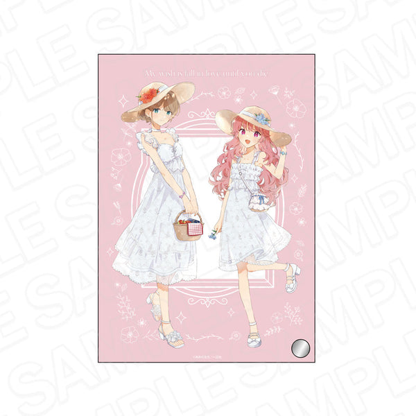 『きみが死ぬまで恋をしたい』ミニアクリルアート トツキ・シーナ&カガリ・ミミ ピクニック ver.