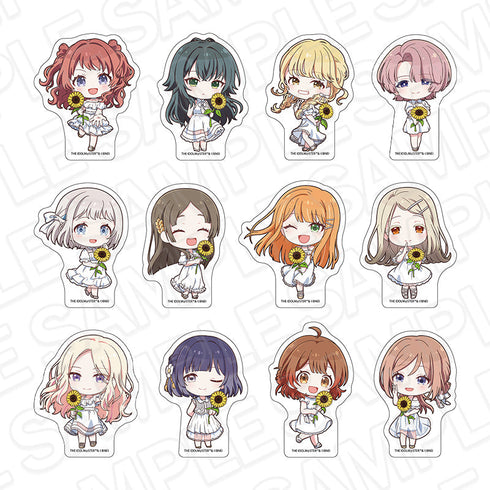 『学園アイドルマスター』ダイカットステッカー(ブラインド) sunflower ミニキャラ ver. セット