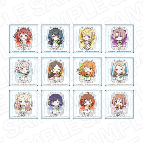 『学園アイドルマスター』アクリルブロック(ブラインド) sunflower ミニキャラ ver. セット