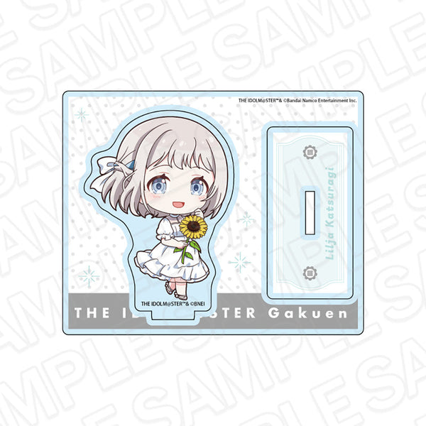 『学園アイドルマスター』アクリルスタンド 葛城リーリヤ sunflower ミニキャラ ver.