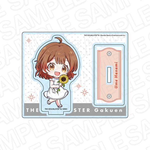 『学園アイドルマスター』アクリルスタンド 花海佑芽 sunflower ミニキャラ ver.