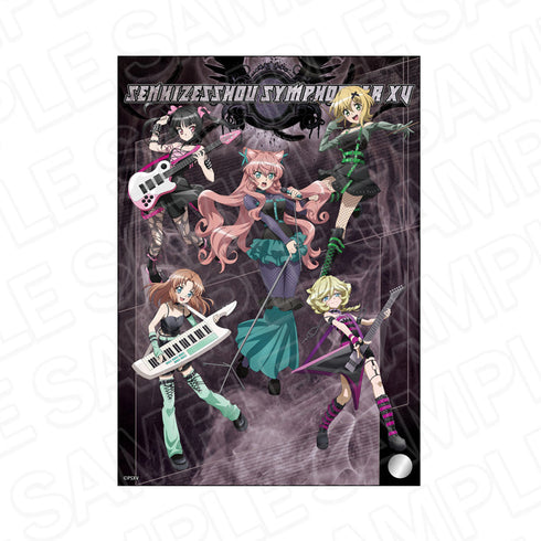 『戦姫絶唱シンフォギアXV』ミニアクリルアート マリア&調&切歌&セレナ&キャロル ヘヴィメタル ver.