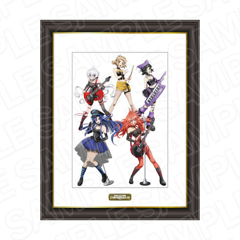 『戦姫絶唱シンフォギアXV』メモリアルアート 響&翼&クリス&奏&未来 ヘヴィメタル ver.