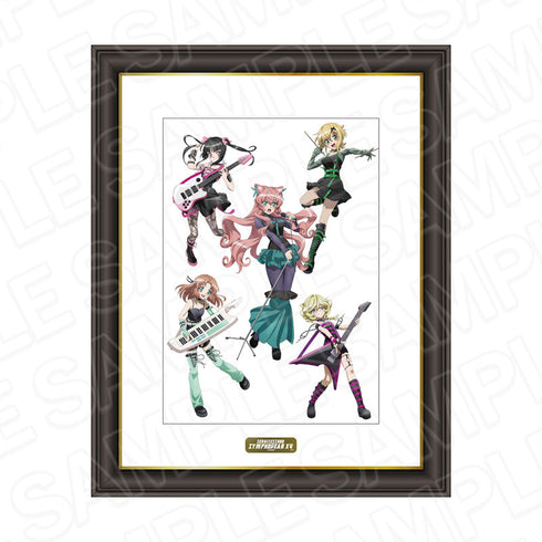 『戦姫絶唱シンフォギアXV』メモリアルアート マリア&調&切歌&セレナ&キャロル ヘヴィメタル ver.