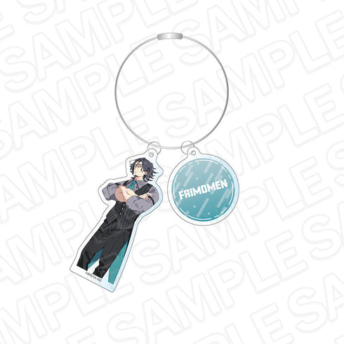 『AHS & TOKYO6』ワイヤーキーホルダー フリモメン イケおじ