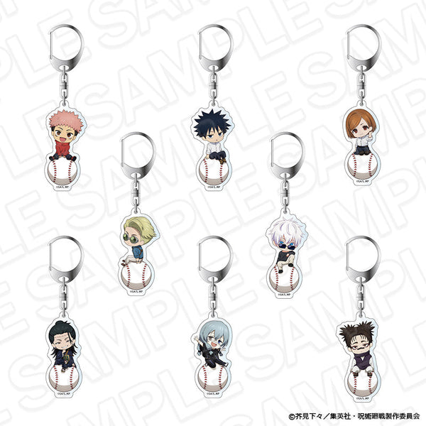 『呪術廻戦』アクリルキーホルダー(ブラインド) baseball ver. セット