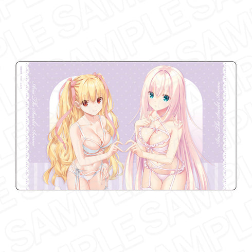 『緋弾のアリア』ラバーデスクマット 理子&リサ ボンテージランジェリー ver.