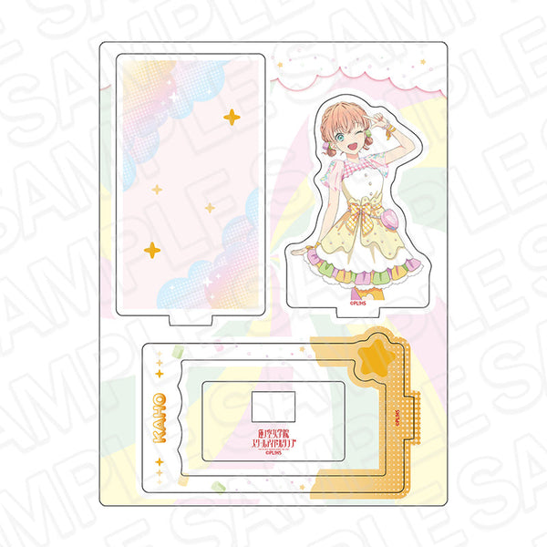 『ラブライブ!蓮ノ空女学院スクールアイドルクラブ』レイヤーアクリルスタンド 日野下花帆 Cafe party ver.