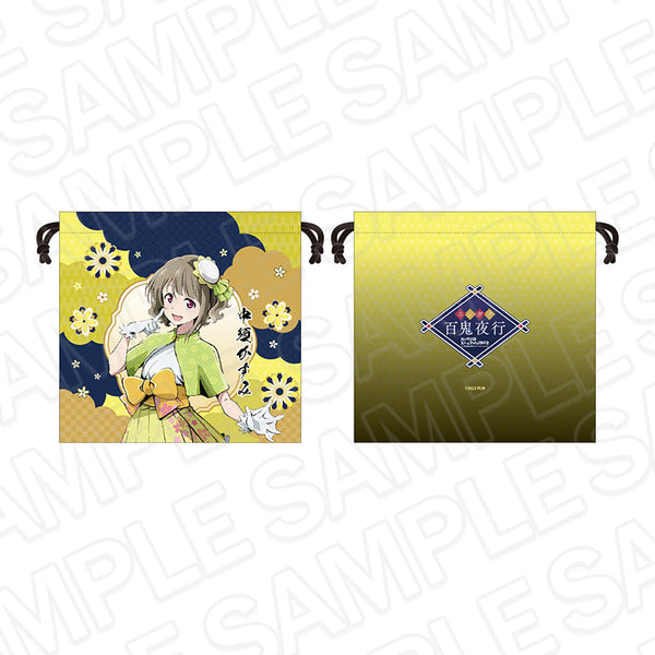 『ラブライブ!虹ヶ咲学園スクールアイドル同好会』デカ巾着 中須かすみ 百鬼夜行 ver.