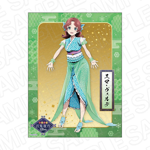 『ラブライブ!虹ヶ咲学園スクールアイドル同好会』キャンバスプレート エマ・ヴェルデ 百鬼夜行 ver.