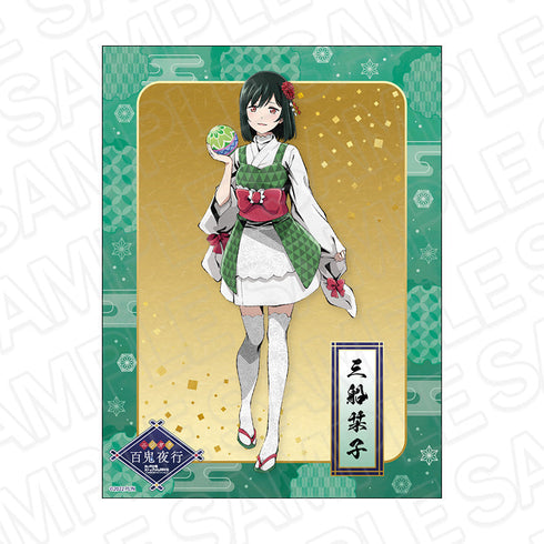 『ラブライブ!虹ヶ咲学園スクールアイドル同好会』キャンバスプレート 三船栞子 百鬼夜行 ver.