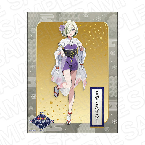 『ラブライブ!虹ヶ咲学園スクールアイドル同好会』キャンバスプレート ミア・テイラー 百鬼夜行 ver.