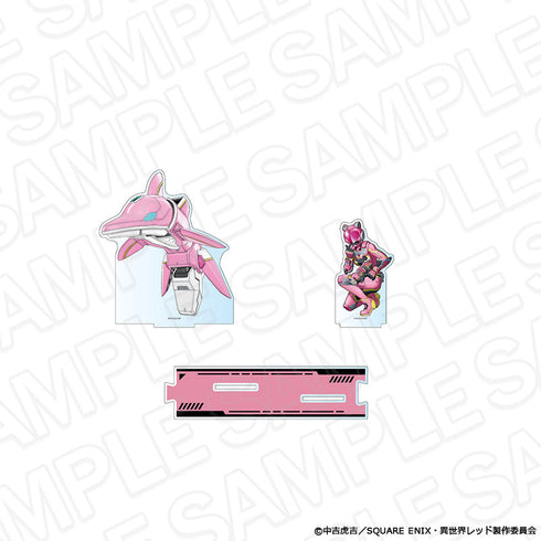『戦隊レッド 異世界で冒険者になる』デカアクリルスタンド キズナピンク/ラブマリナー