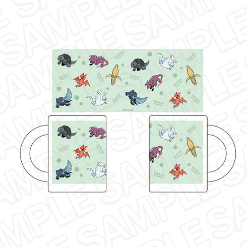 『GAMERA -Rebirth-』グラスマグカップ デフォルメ ver.